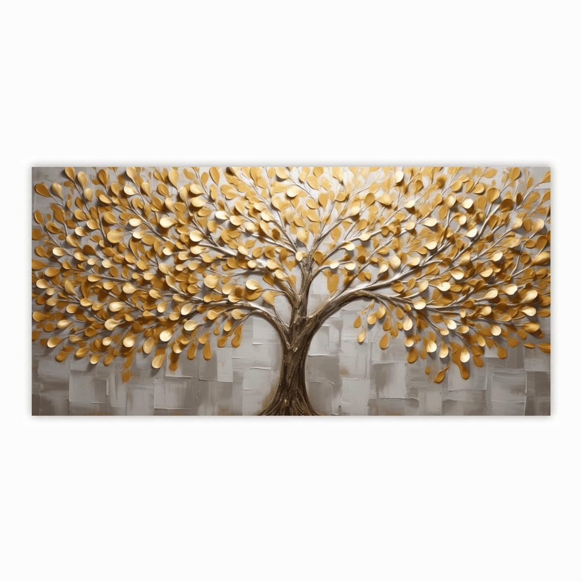 Gold Leaf tree: Wall Paintings by Creative Decor