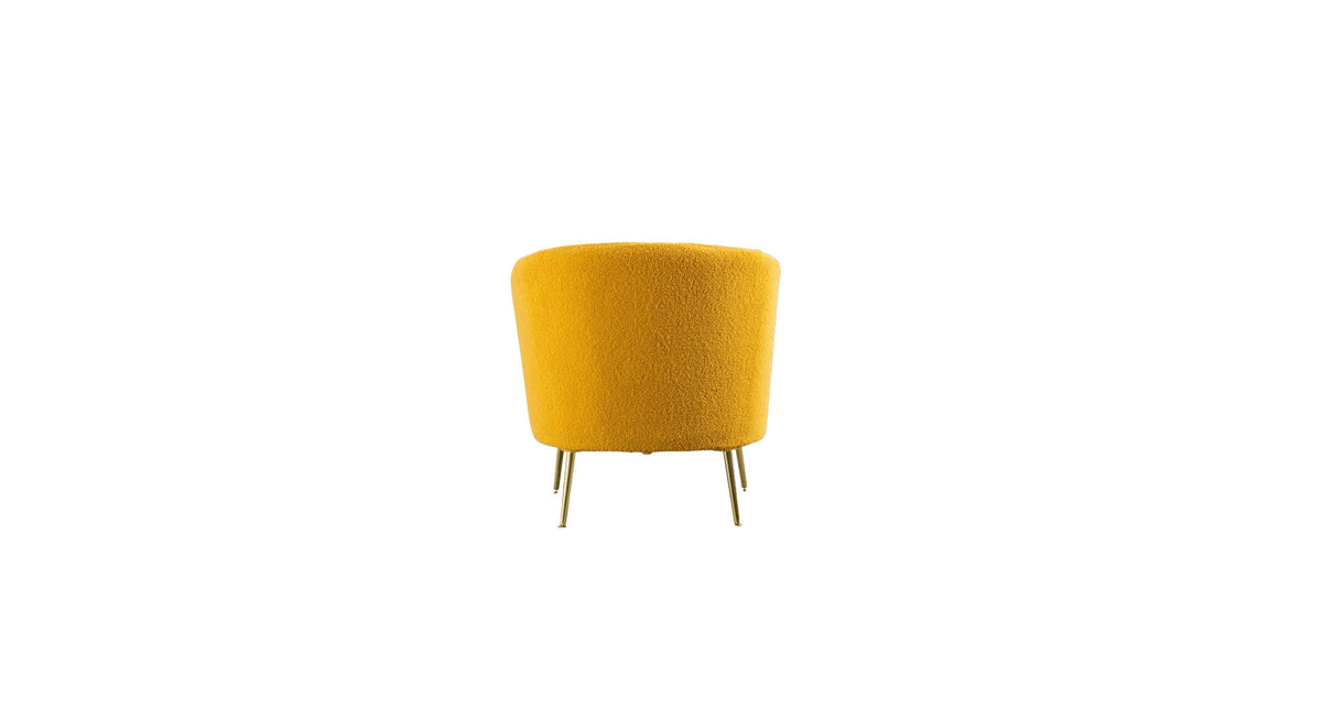 CreativeDecore Velvet Cititum Accent Chair/Lounge Chair for  Living Room, Bedroom, Armchair Sofa Chair with natural finish golden legs