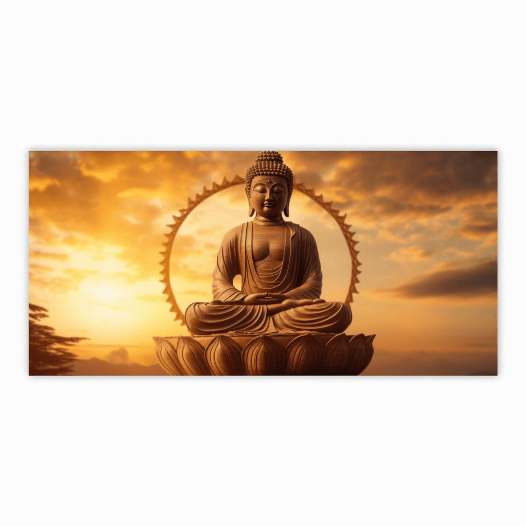 Lord Buddha: Wall Paintings by Creative Decor