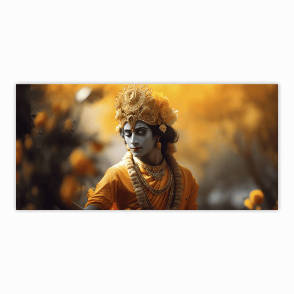 "Divine Krishna Ji Idol - Handcrafted Spiritual Home Decor"