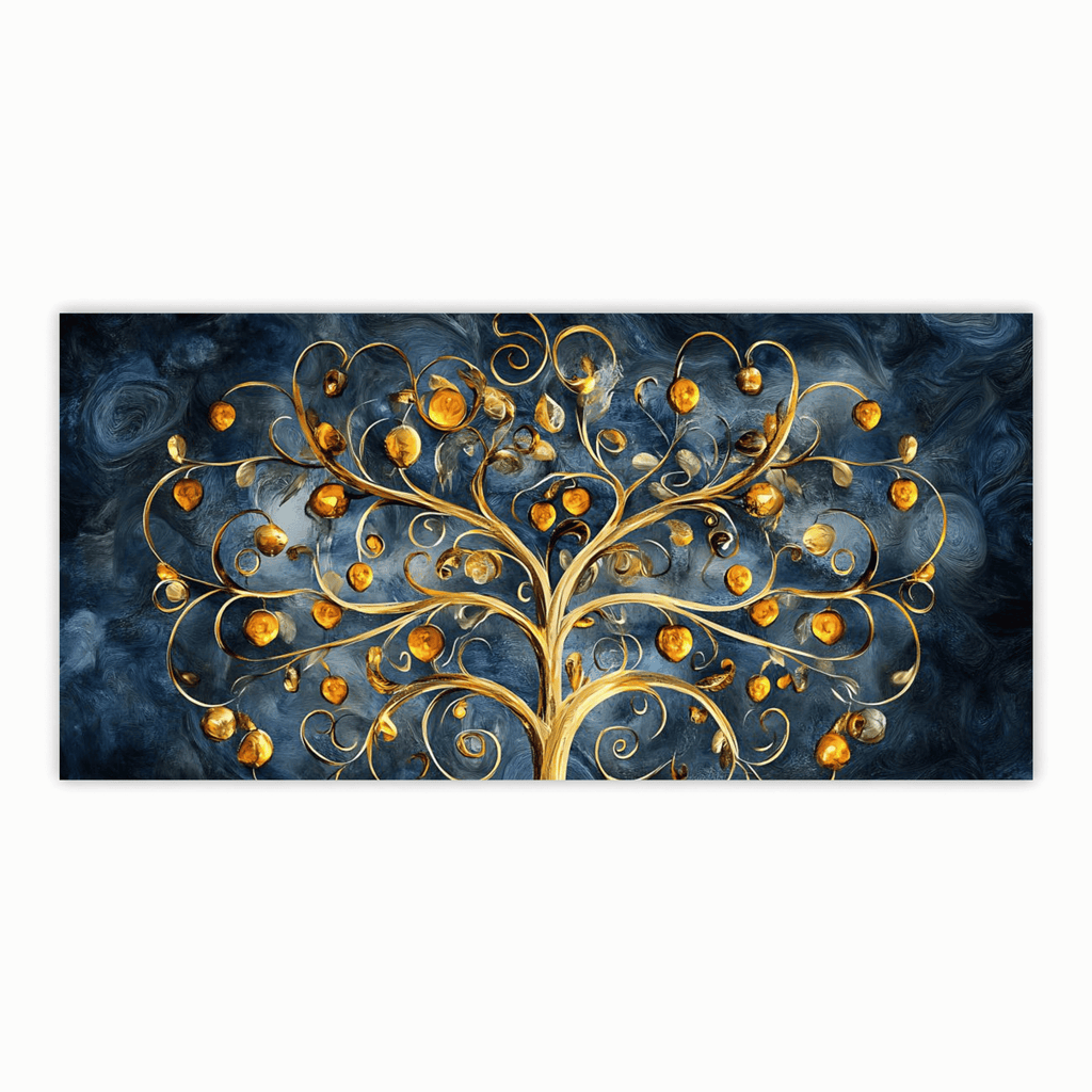 Old Fruits Tree Shape: Wall Paintings by Creative Decor