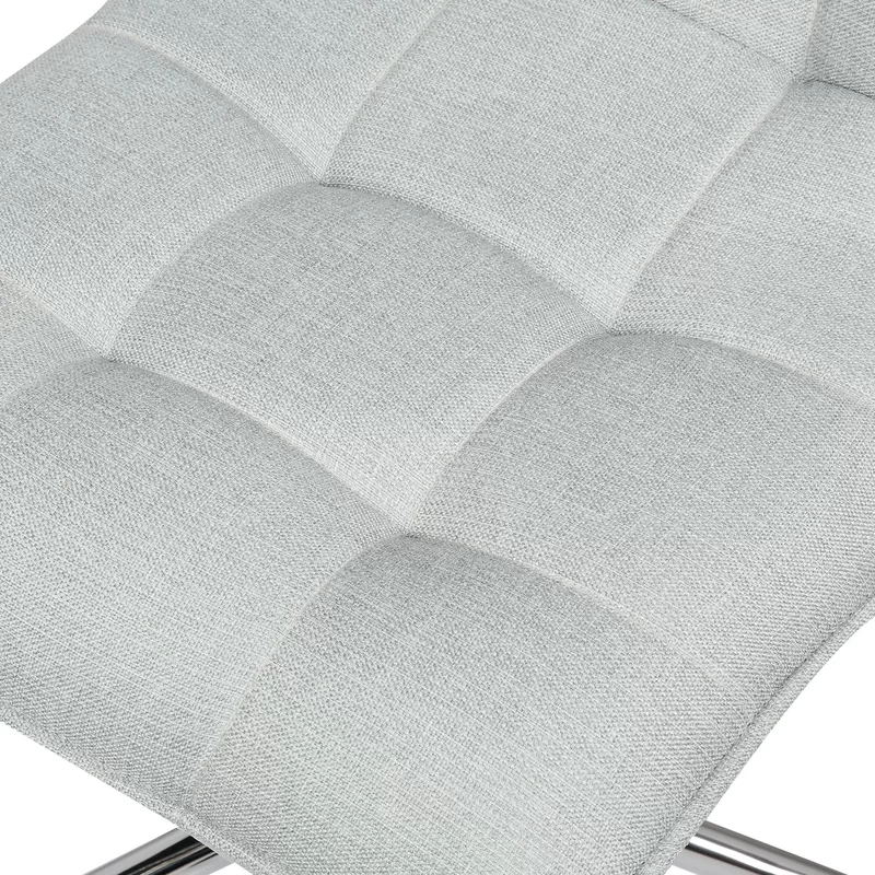 CreativeDecore Velvet Jollo task chair /study chair /office chair   for  study  Room, office  , swivel Armchair  with chrome base