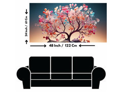Tree With flower: Wall Paintings by Creative Decor