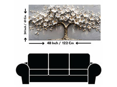 Tree With Vintage Pearls: Wall Paintings by Creative Decor