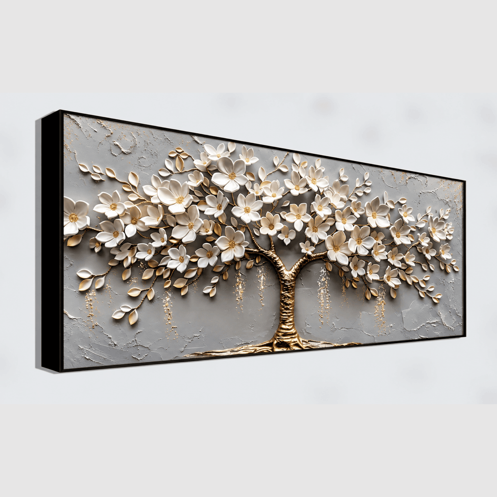 Tree With Vintage Pearls: Wall Paintings by Creative Decor