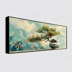Abstract Figures With Tree: Wall Paintings by Creative Decor