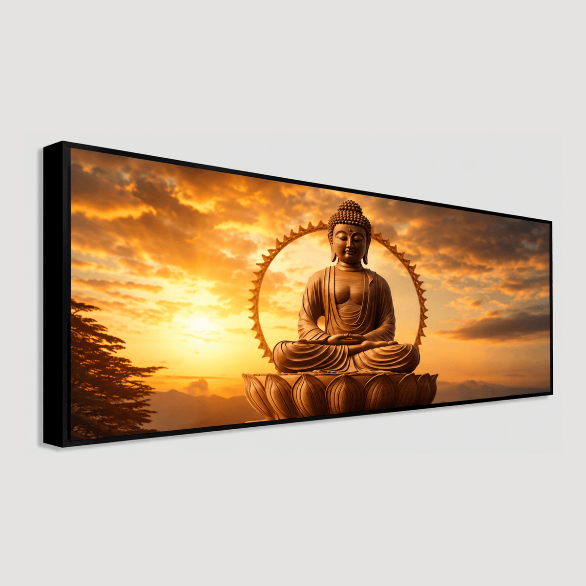 Lord Buddha: Wall Paintings by Creative Decor