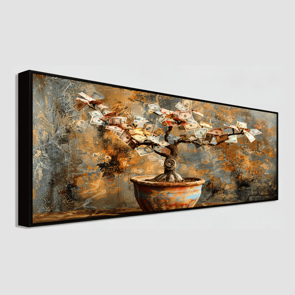 Money Plant Tree: Wall Paintings by Creative Decor