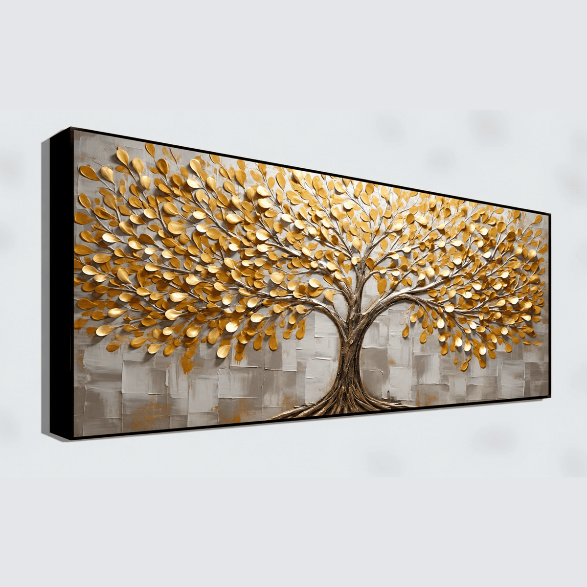 Gold Leaf tree: Wall Paintings by Creative Decor