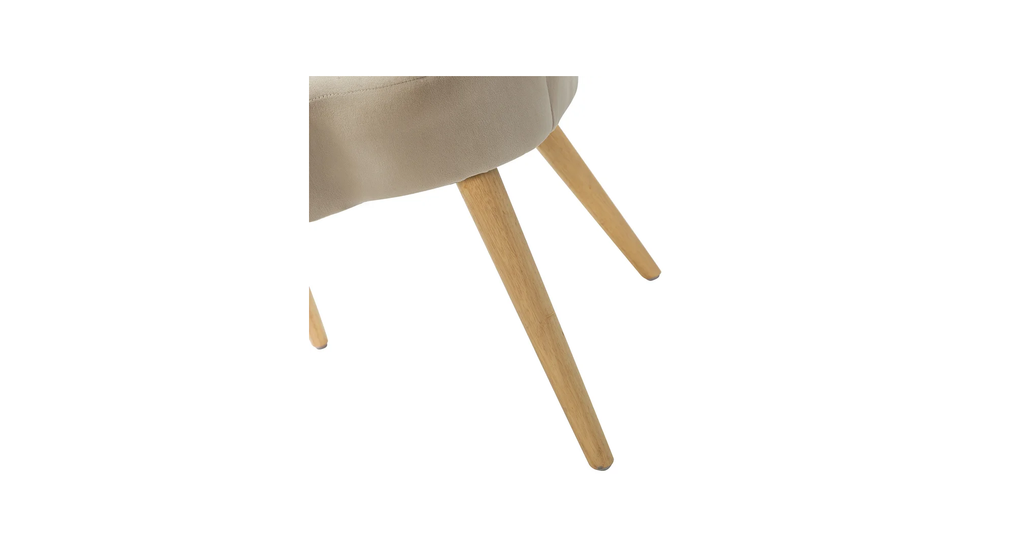 CreativeDecore Velvet Rae Accent Chair/Lounge Chair for  Living Room, Bedroom, Armchair Sofa Chair with natural finish wooden legs