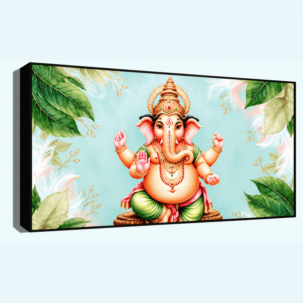 Four Arms Ganesh Ji Statue - Perfect for Home Decor and Gifts