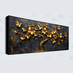 All gold In tree: Wall Paintings by Creative Decor