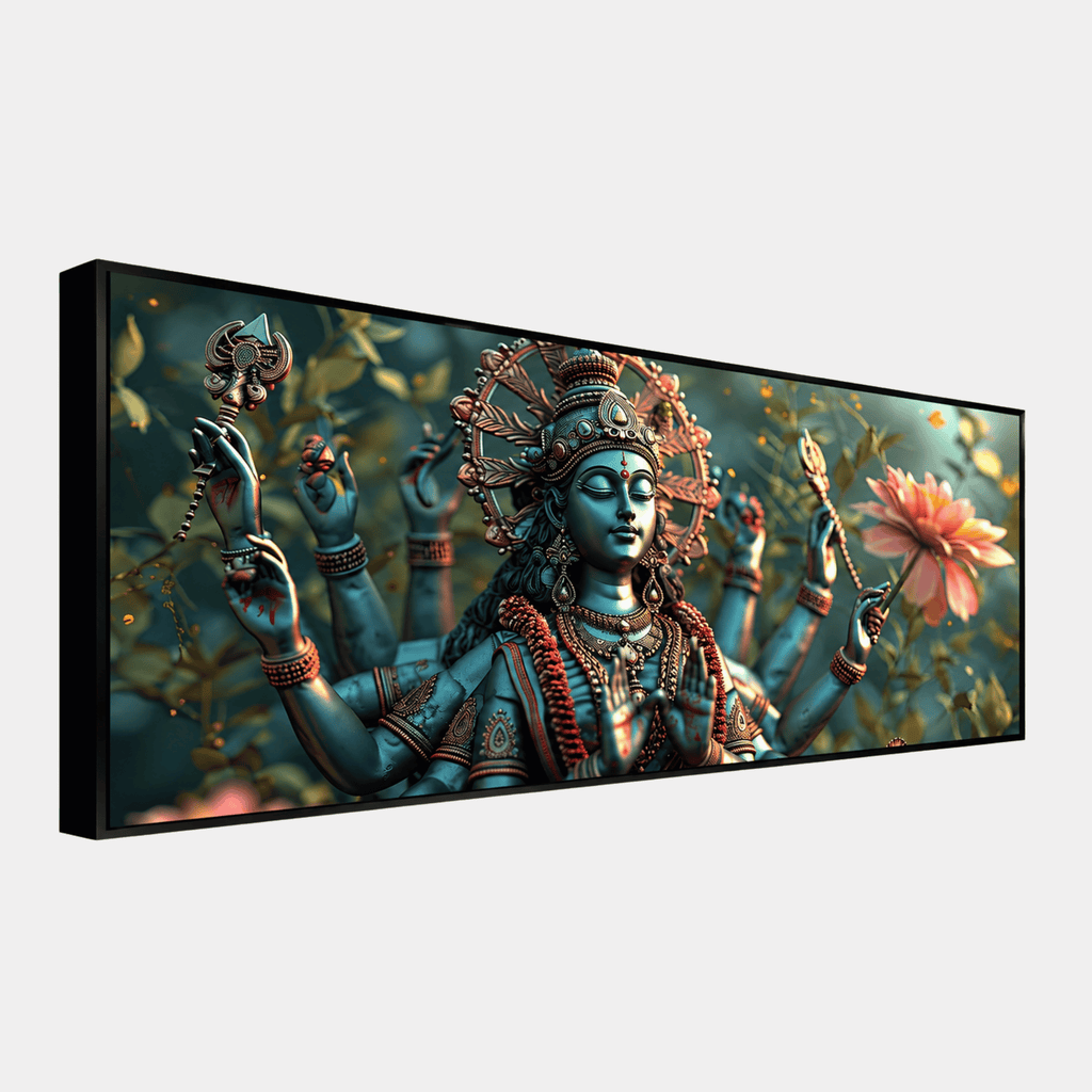 Durga Devi: Wall Paintings by Creative Decor