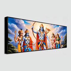 Lord Rama With bow: Wall Paintings by Creative Decor
