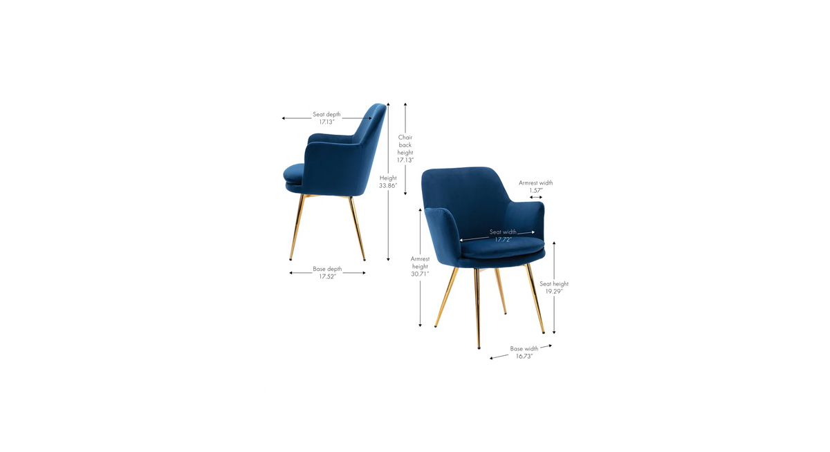 CreativeDecore Velvet Tonas   Accent Chair/dining chair/café chair  for  Living Room, dining room ,restaurant  Armchair  with Gold Legs.