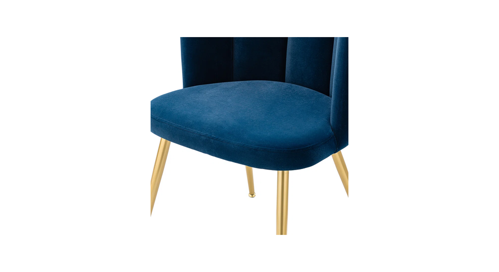 CreativeDecore Velvet marsillio   Accent Chair/dining chair/café chair/side chair  for  Living Room, dining room ,restaurant  Armchair  with Gold Legs.