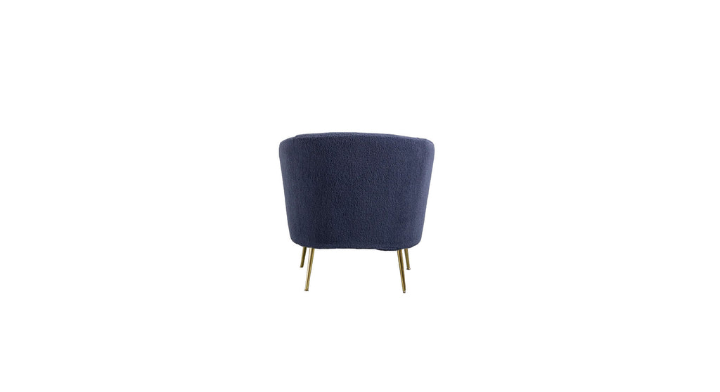CreativeDecore Velvet Cititum Accent Chair/Lounge Chair for  Living Room, Bedroom, Armchair Sofa Chair with natural finish golden legs