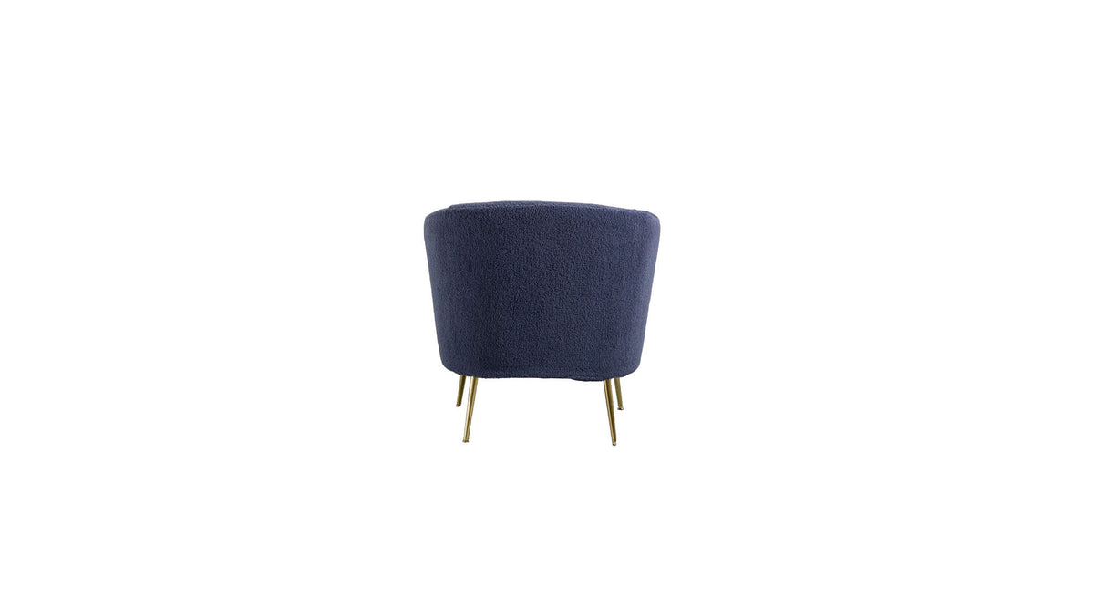 CreativeDecore Velvet Cititum Accent Chair/Lounge Chair for  Living Room, Bedroom, Armchair Sofa Chair with natural finish golden legs