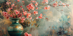 Vash With Flowers: Wall Paintings by Creative Decor