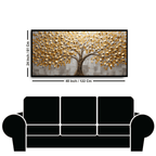 Gold Leaf tree: Wall Paintings by Creative Decor