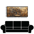 Old Vintage Gold Tree for Wealth: Wall Paintings by Creative Decor