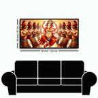 "People Beating Dhol and Dancing for Ganesh Ji - Festive Celebration"