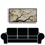 Tree with White Flower: Wall Paintings by Creative Decor
