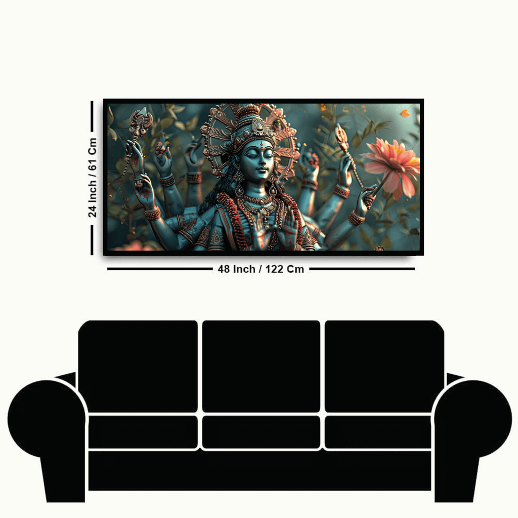 Durga Devi: Wall Paintings by Creative Decor