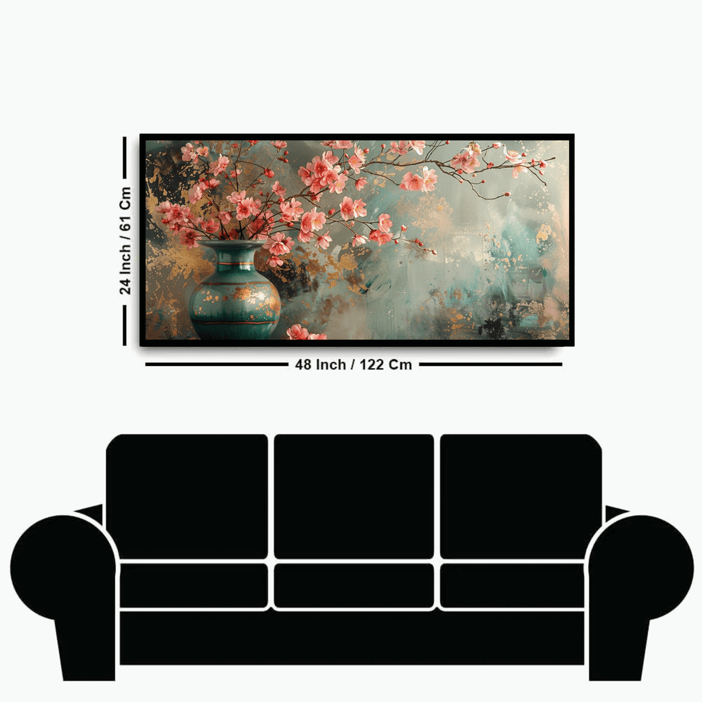 Vash With Flowers: Wall Paintings by Creative Decor