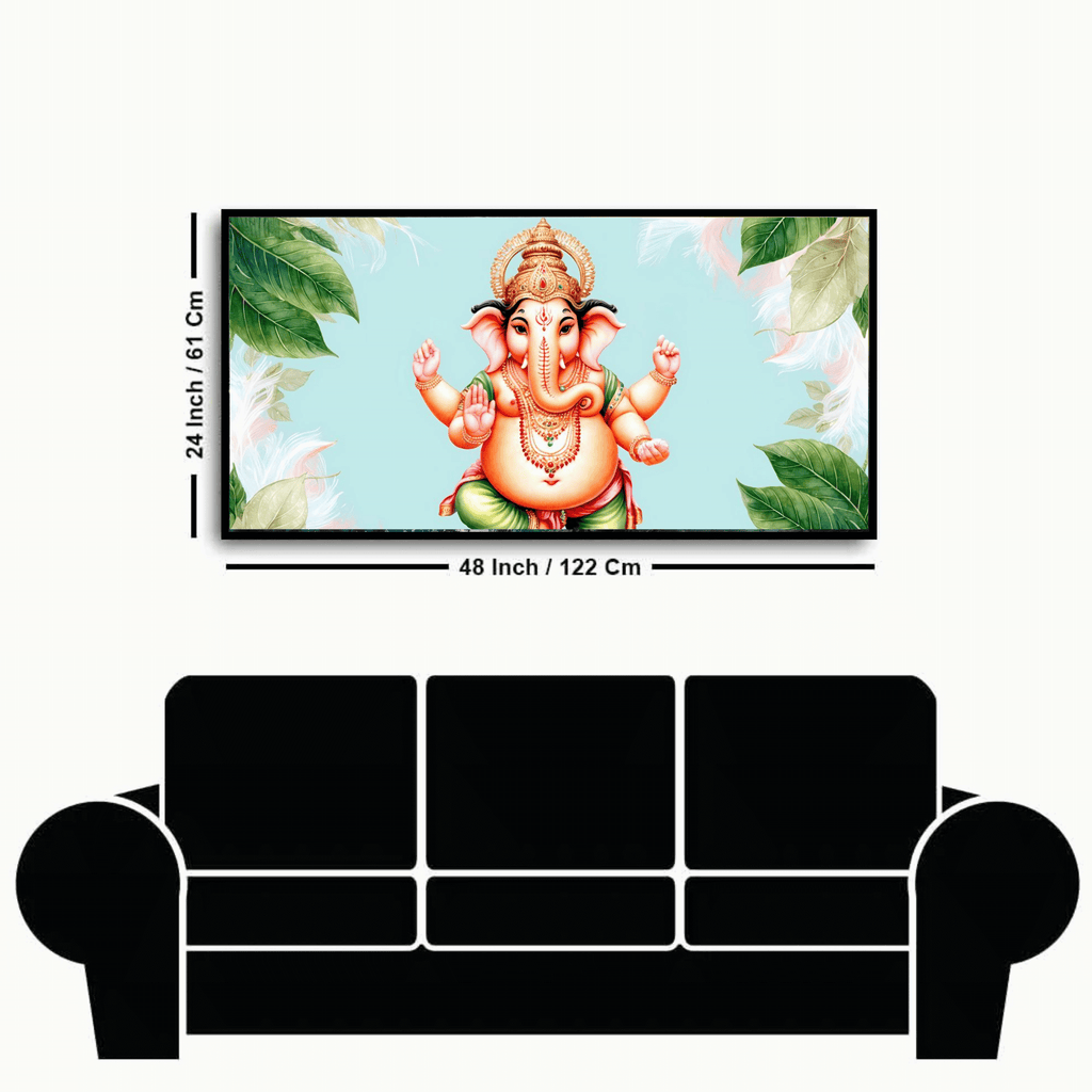 Four Arms Ganesh Ji Statue - Perfect for Home Decor and Gifts