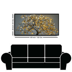 Tree with Gold Coin: Wall Paintings by Creative Decor