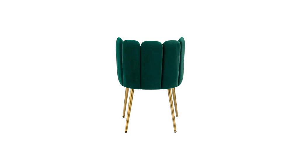 CreativeDecore Velvet marsillio   Accent Chair/dining chair/café chair/side chair   for  Living Room, dining room ,restaurant  Armchair  with Gold Legs.