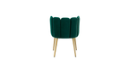 CreativeDecore Velvet marsillio   Accent Chair/dining chair/café chair/side chair   for  Living Room, dining room ,restaurant  Armchair  with Gold Legs.