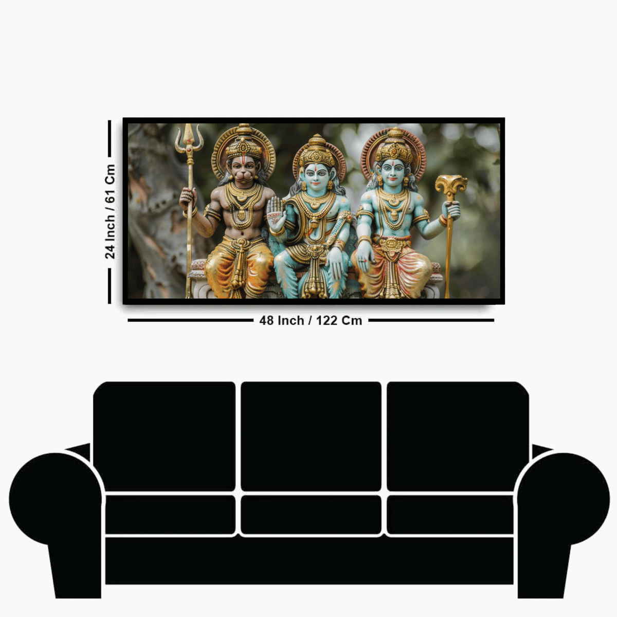 Hindu Gods: Wall Paintings by Creative Decor