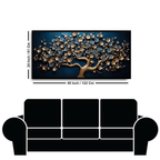 Gold Ruby tree: Wall Paintings by Creative Decor