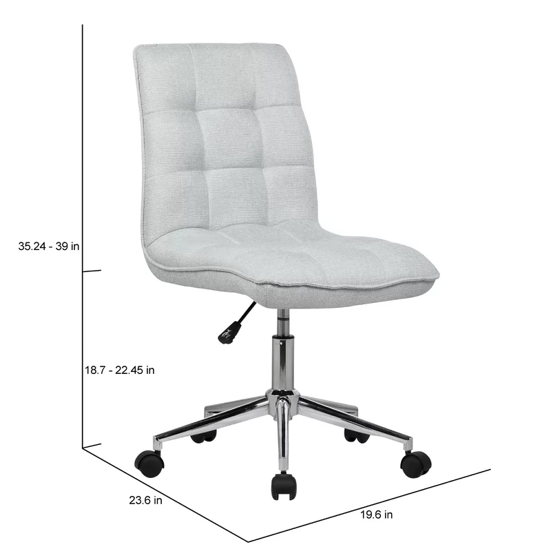 CreativeDecore Velvet Jollo task chair /study chair /office chair   for  study  Room, office  , swivel Armchair  with chrome base