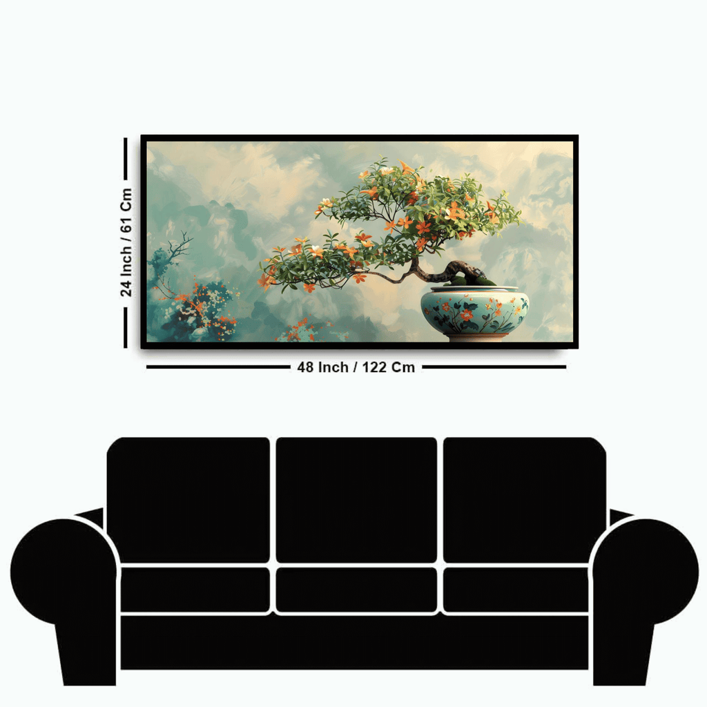 Abstract Figures With Tree: Wall Paintings by Creative Decor