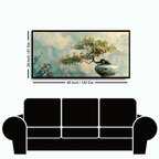 Abstract Figures With Tree: Wall Paintings by Creative Decor