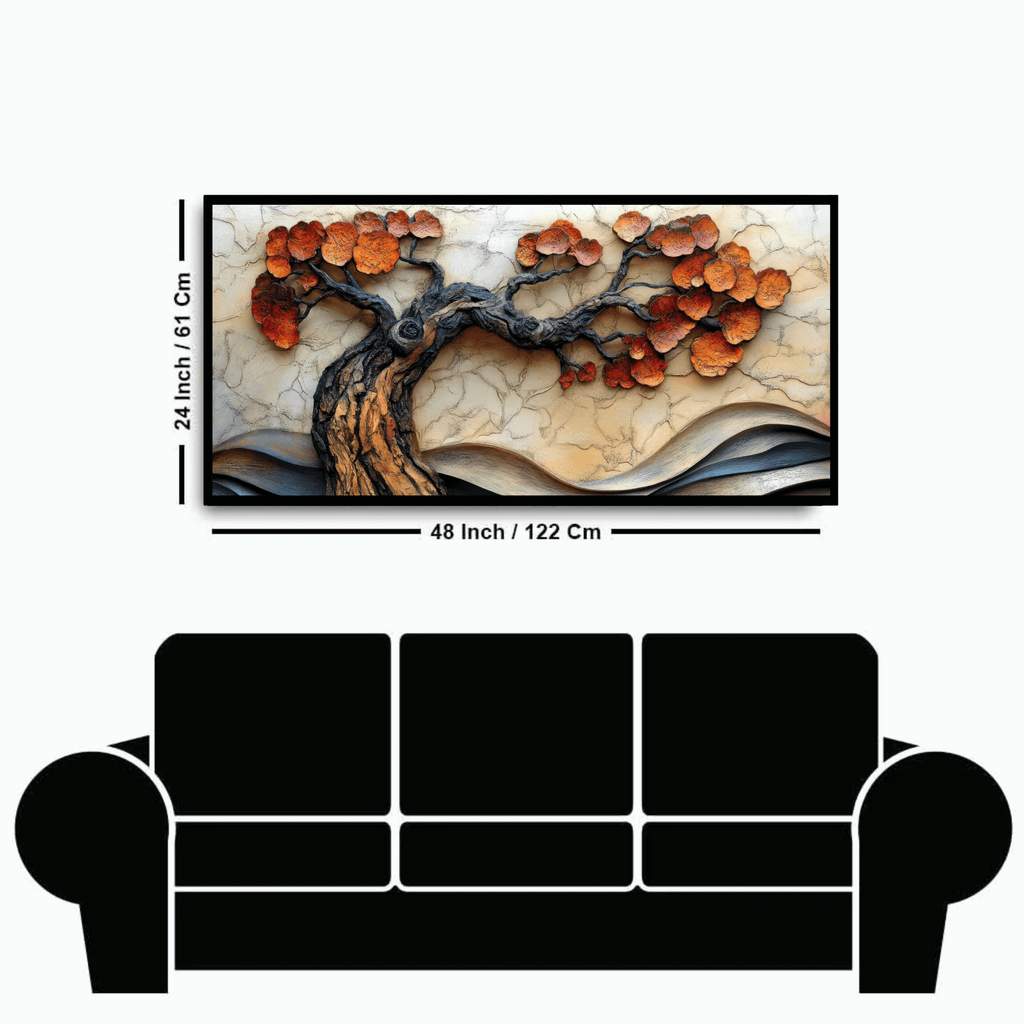 An Vintage Old Tree: Wall Paintings by Creative Decor