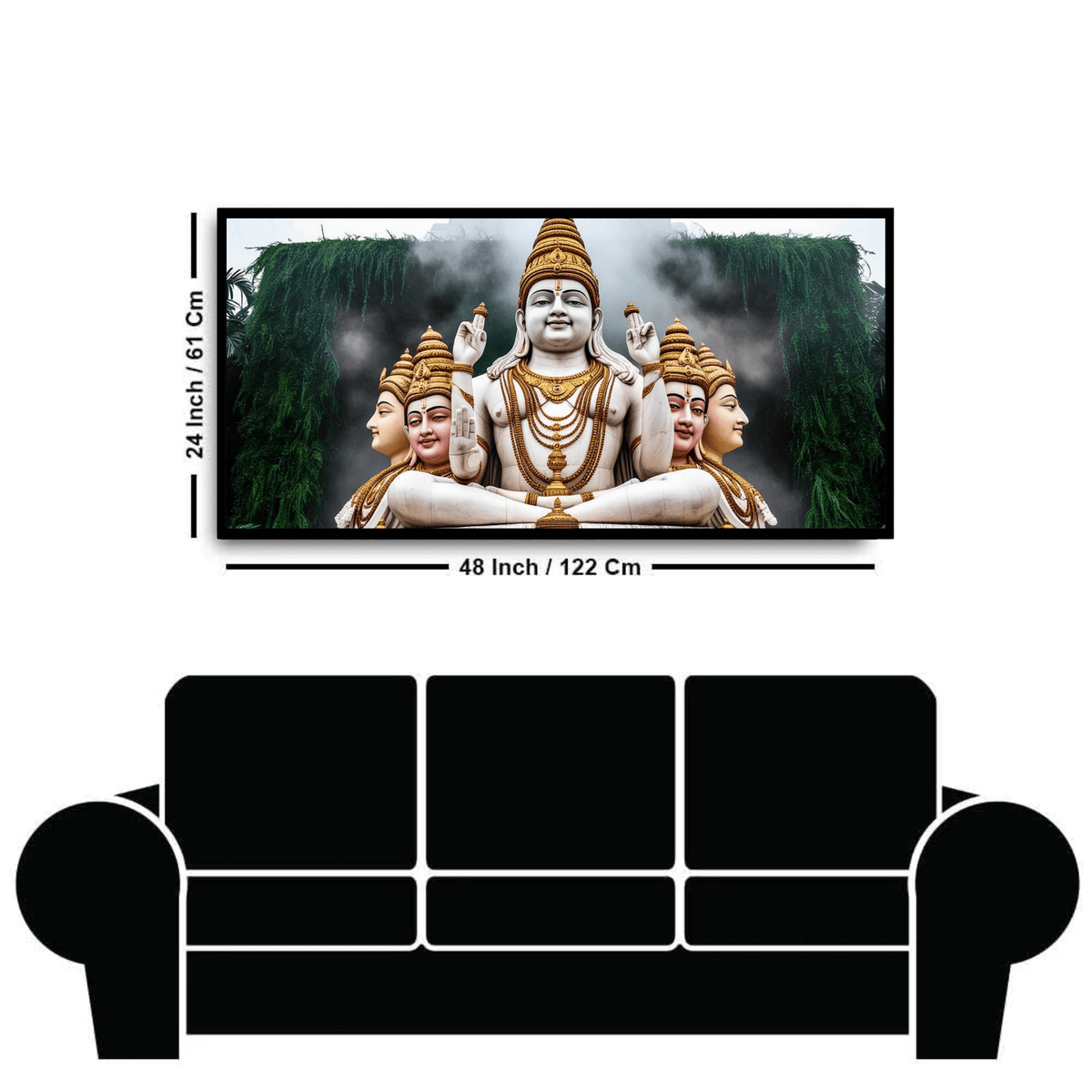 Hindu God : Wall Paintings by Creative Decor
