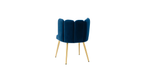 CreativeDecore Velvet marsillio   Accent Chair/dining chair/café chair/side chair  for  Living Room, dining room ,restaurant  Armchair  with Gold Legs.