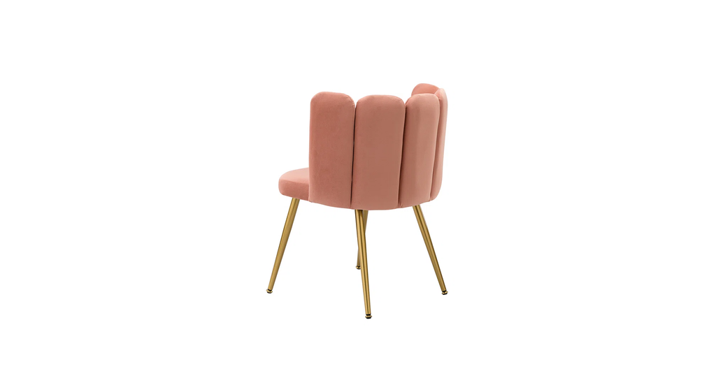 CreativeDecore Velvet marsillio   Accent Chair/dining chair/café chair/side chair   for  Living Room, dining room ,resturant  Armchair  with Gold Legs.