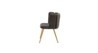 CreativeDecore Velvet marsillio   Accent Chair/dining chair/café chair/side chair   for  Living Room, dining room ,restaurant  Armchair  with Gold Legs.