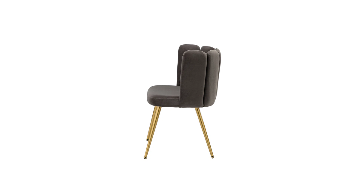 CreativeDecore Velvet marsillio   Accent Chair/dining chair/café chair/side chair   for  Living Room, dining room ,restaurant  Armchair  with Gold Legs.