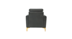CreativeDecore Velvet Rafeal  Accent Chair/Lounge Chair for  Living Room, Bedroom, Armchair Sofa Chair with Gold Legs.