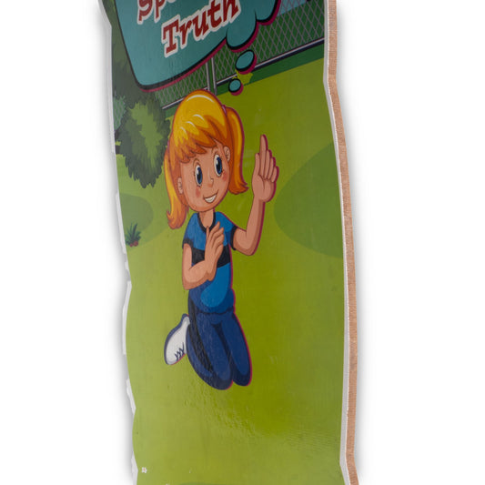 Speak Truth Hanging Cutout