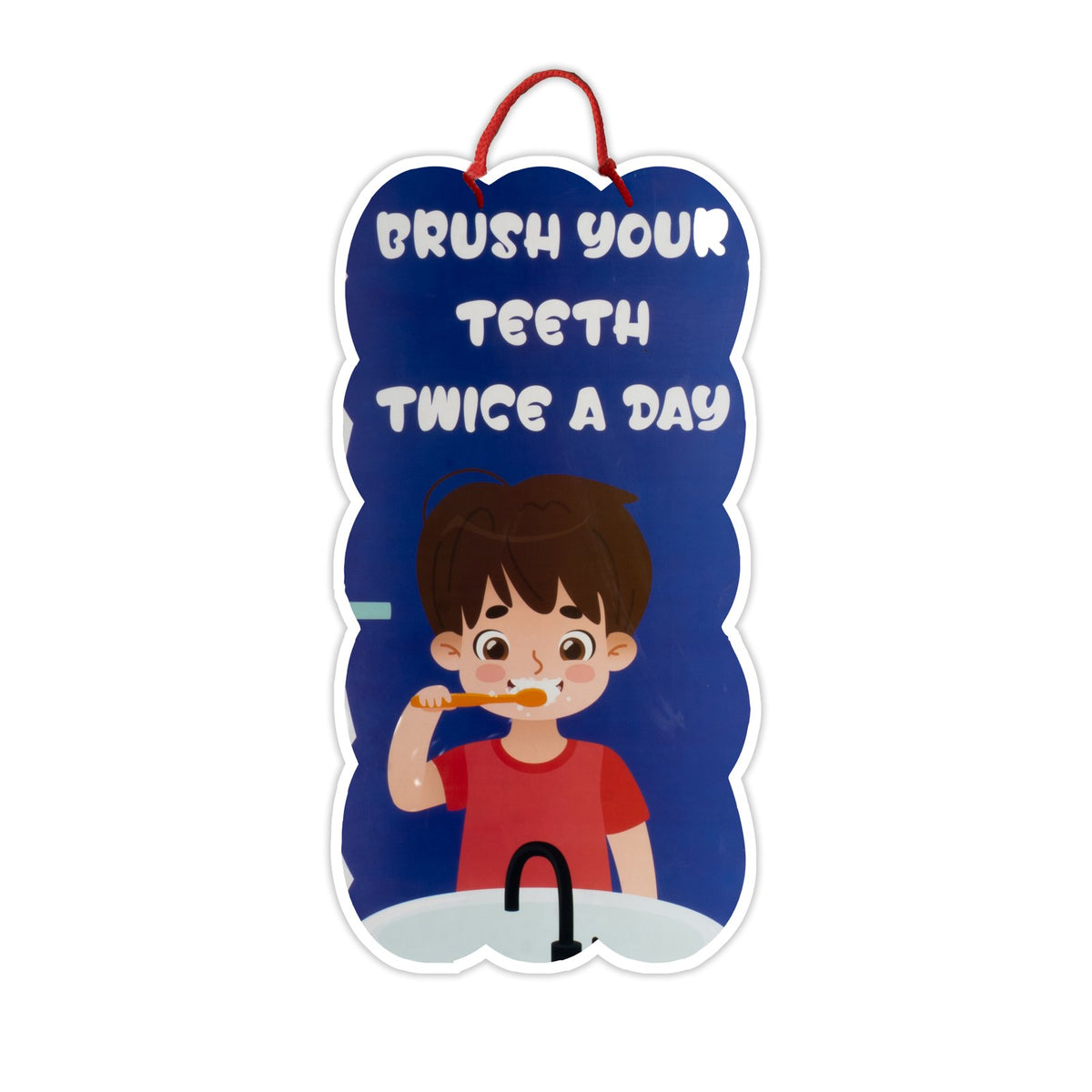 Brush your Teeth Hanging Cutout