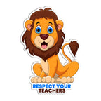 Respect teachers Cutout