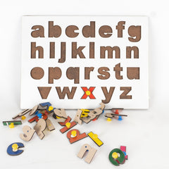 Wooden Zigsaw Puzzle style 2 (a to z)