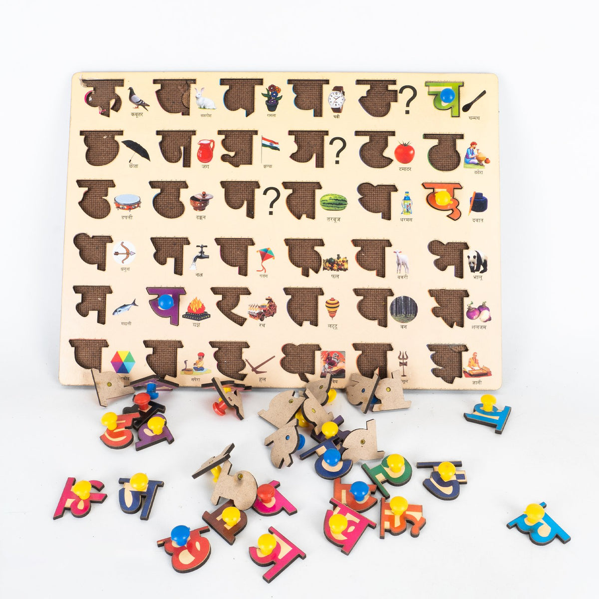 Wooden Zigsaw Puzzle (Punjabi)
